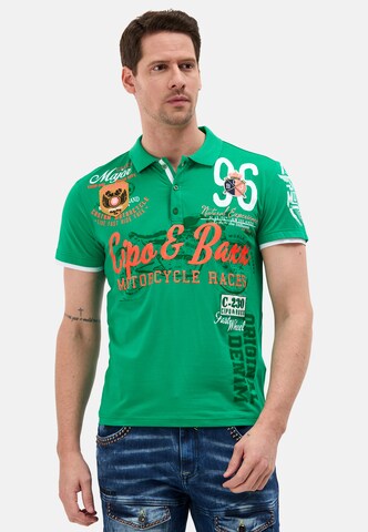 CIPO & BAXX Poloshirt in Grün