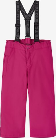 Reima Outdoor trousers 'Loikin' in Pink: front