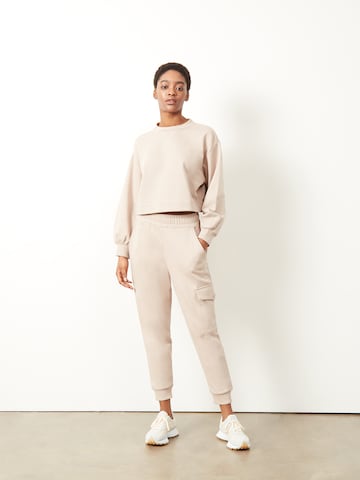 Effilé Pantalon 'Beda' Aligne en beige