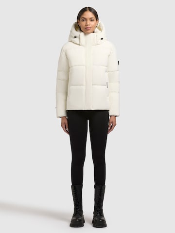 Veste d’hiver 'Devina2' khujo en blanc