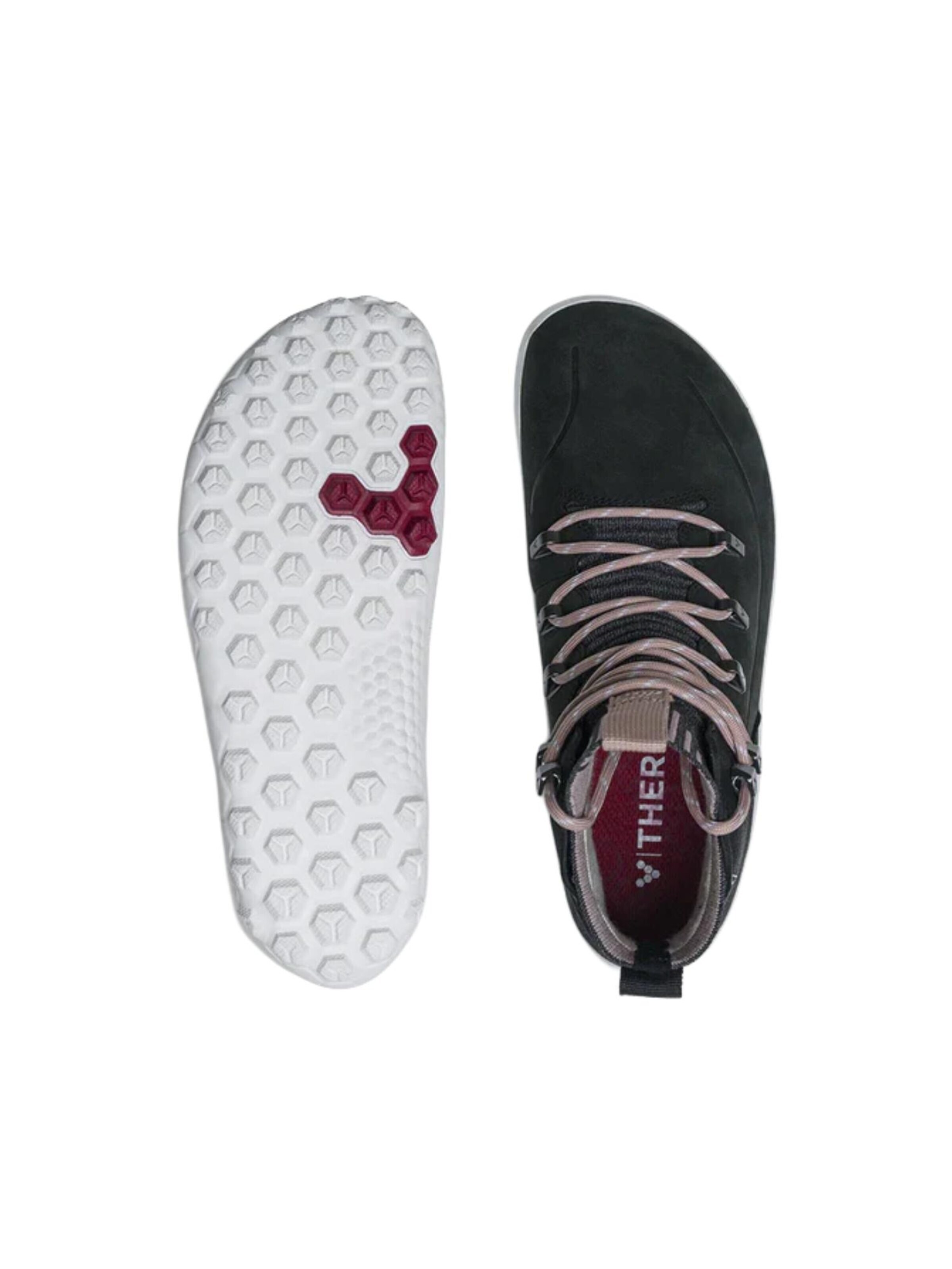 Boots 'TRACKER DECON FG2' Vivo Barefoot en noir