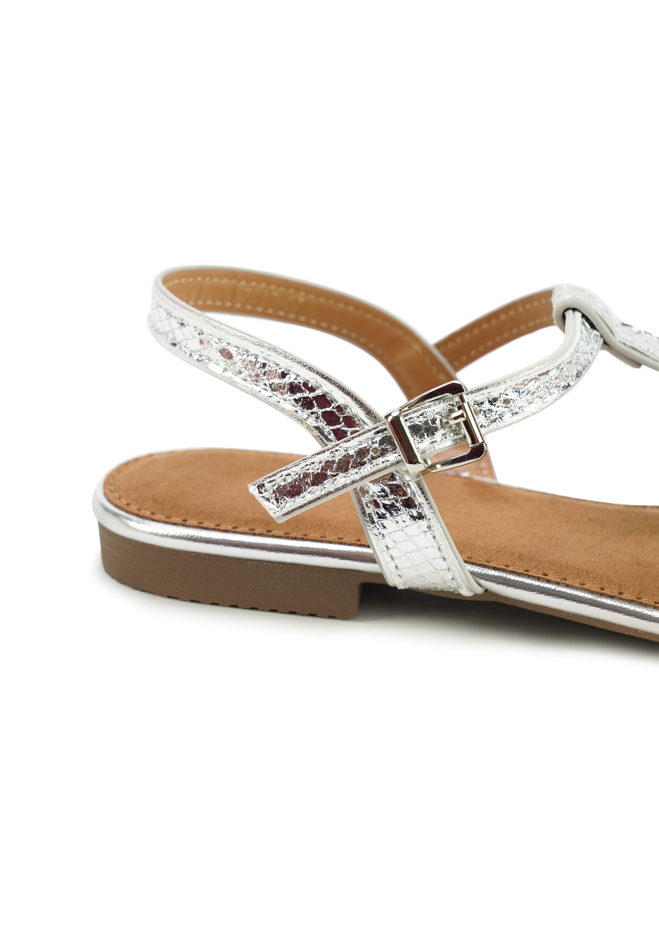 Findlay Strap sandal 'CLEO' in Silver