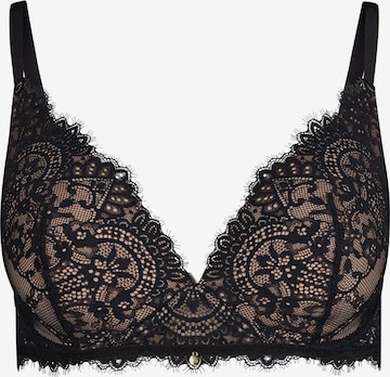 Skiny Kolmio Rintaliivi värissä musta: etupuoli