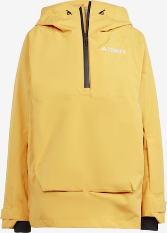 ADIDAS TERREX Outdoorjacke 'Xperior 2L' in Gelb: predná strana