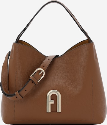 FURLA Håndtaske 'PRIMULA' i brun: forside