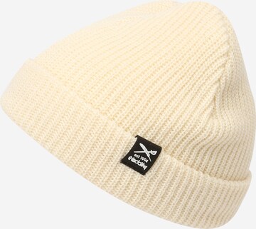 Iriedaily Beanie 'Transition' in White: front