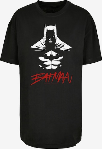 F4NT4STIC Oversized shirt 'DC Comics Batman Shadows' in Zwart: voorkant