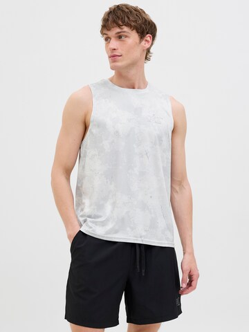 JACK & JONES Majica 'JCOCnz' | siva barva: sprednja stran