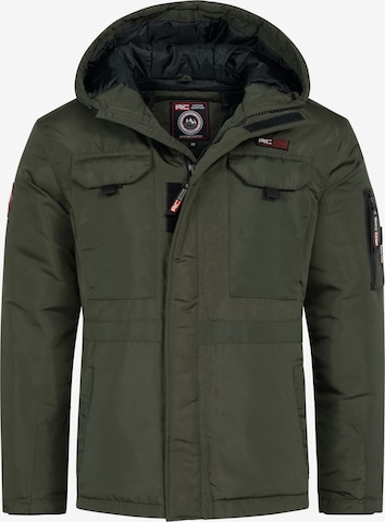 Rock Creek Winterjacke in Grün: Vorderseite