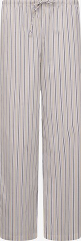 SEIDENSTICKER Pajama Pants 'Schwarze Rose' in White: front