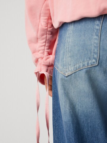 BOSS Orange Sweatshirt 'C_Efem' in Pink
