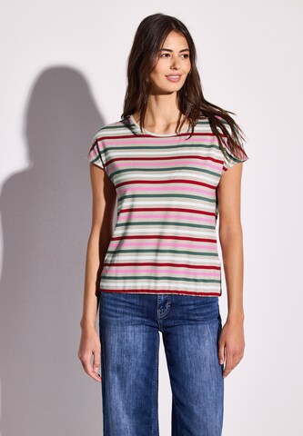 STREET ONE Shirt in Beige: front