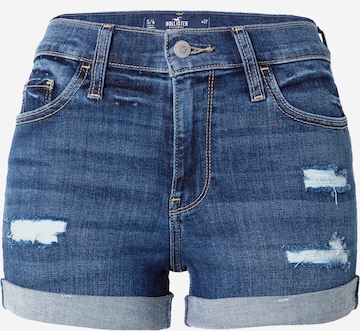 HOLLISTER - Slimfit Calças de ganga em azul: frente