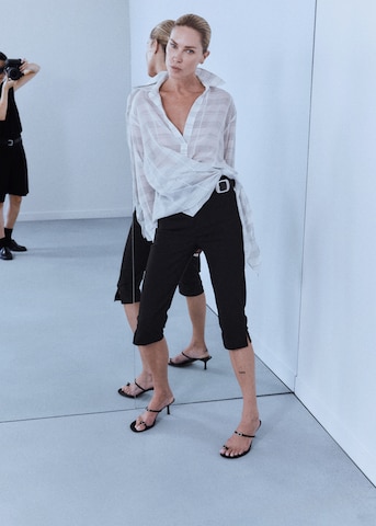 MANGO Halenka 'CHECK' – béžová