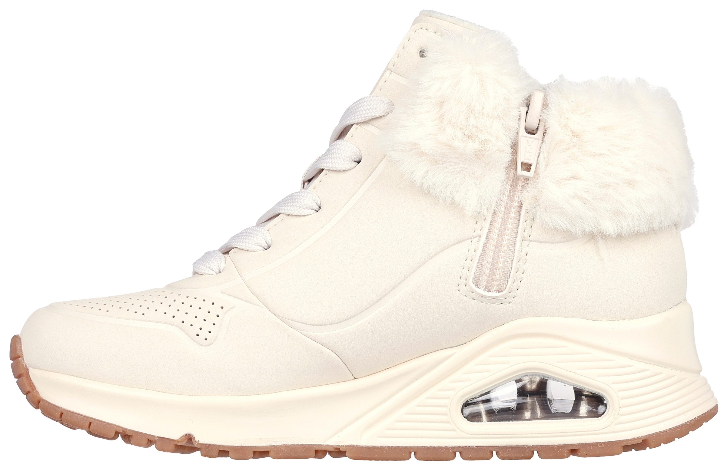 Skechers boots kids best sale white