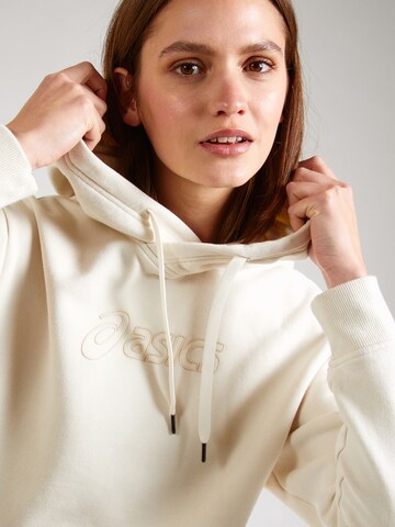 ASICS - Sweatshirt de desporto em bege