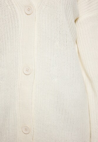 MYMO Knit Cardigan in White