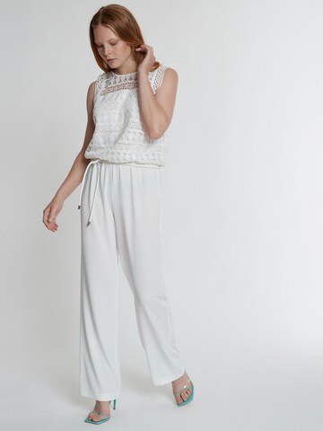 Ana Alcazar Jumpsuit ' Kabara ' in Weiß