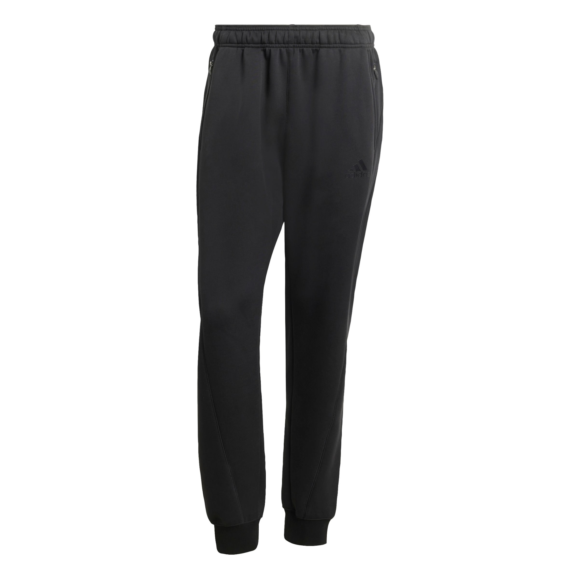 Effilé Pantalon 'Spacer' ADIDAS ORIGINALS en noir : devant