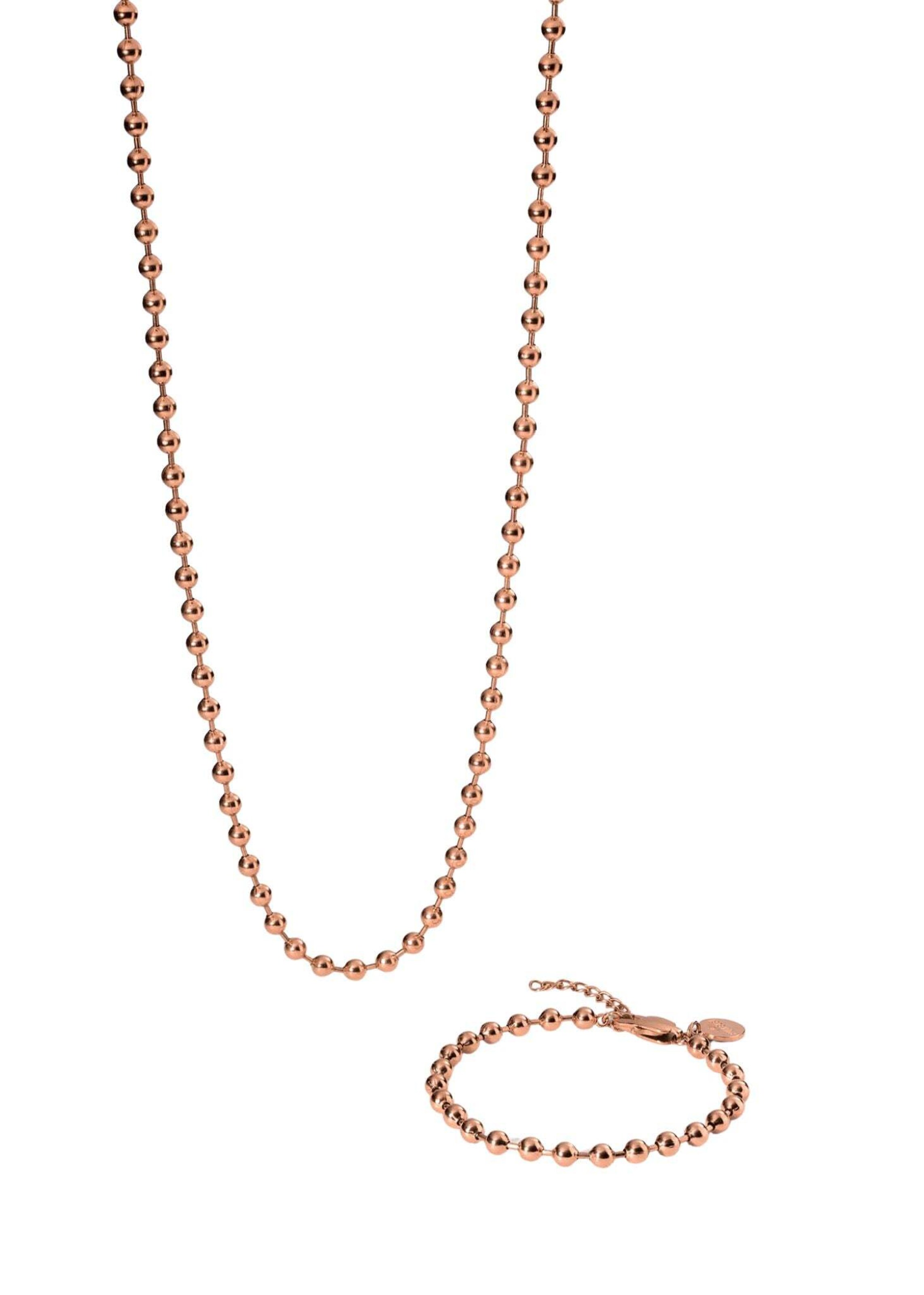 Set di gioielli 'Bubbly Duo' di PURELEI in oro: frontale