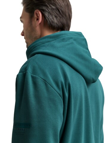 TOM TAILOR Sweat jacket in Green