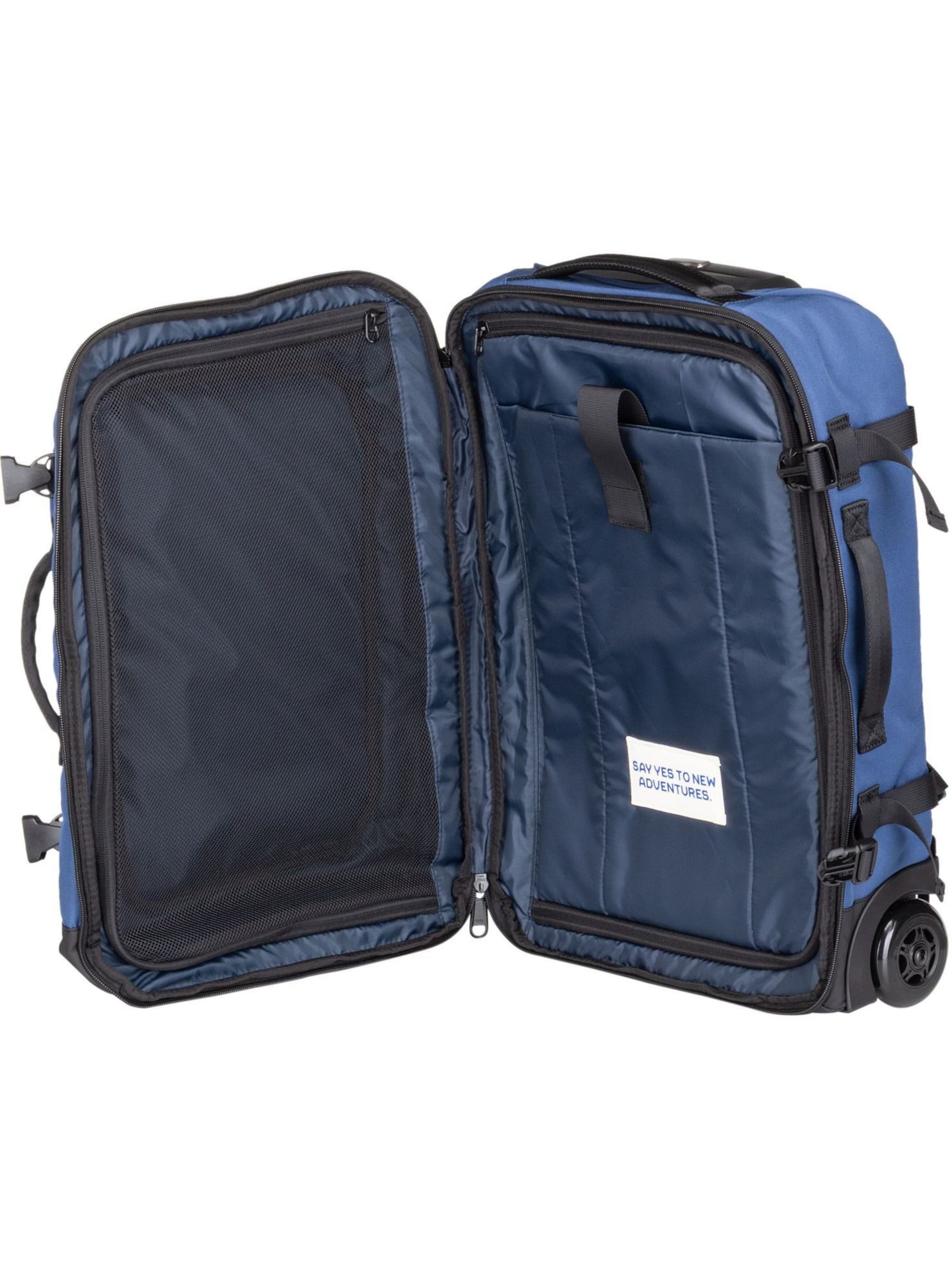 Cabaia Cart ' Soft Suitcase Small ' in Blue