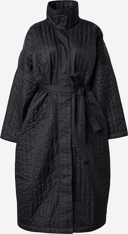 MADS NORGAARD COPENHAGEN Between-seasons coat in Black: front