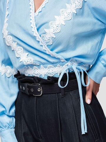 Camicia da donna di Ombre in blu