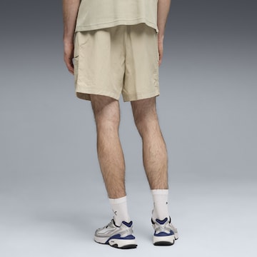 PUMA Loose fit Cargo Pants 'Wardrobe Ess' in Beige