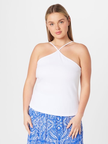 Noisy May Curve Top 'MAYA' in White: front