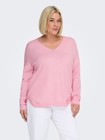 ONLY Carmakoma - Jersey 'CARMargareta' en rosa: frente