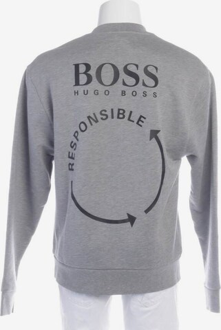 BOSS Black Sweatshirt & Zip-Up Hoodie in S in Grey