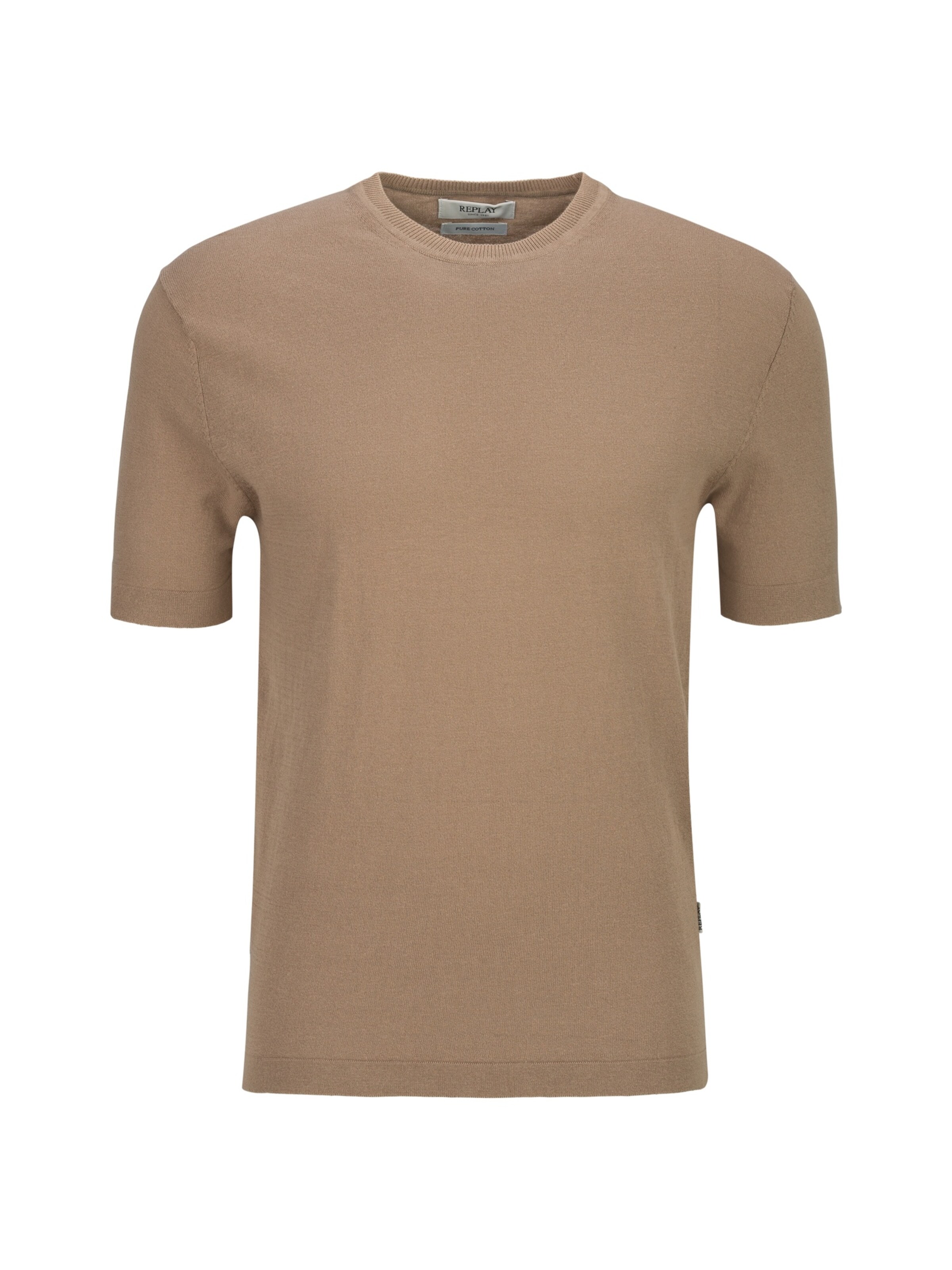 REPLAY Pullover in L in sand, Produktansicht