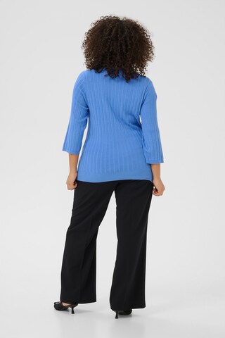 Pull-over 'Lizzy' KAFFE CURVE en bleu