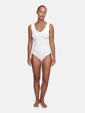 Body modelant 'Tank Bodysuit Sculpting Shapewear mit String' cfab (formerly creamy fabrics) en blanc