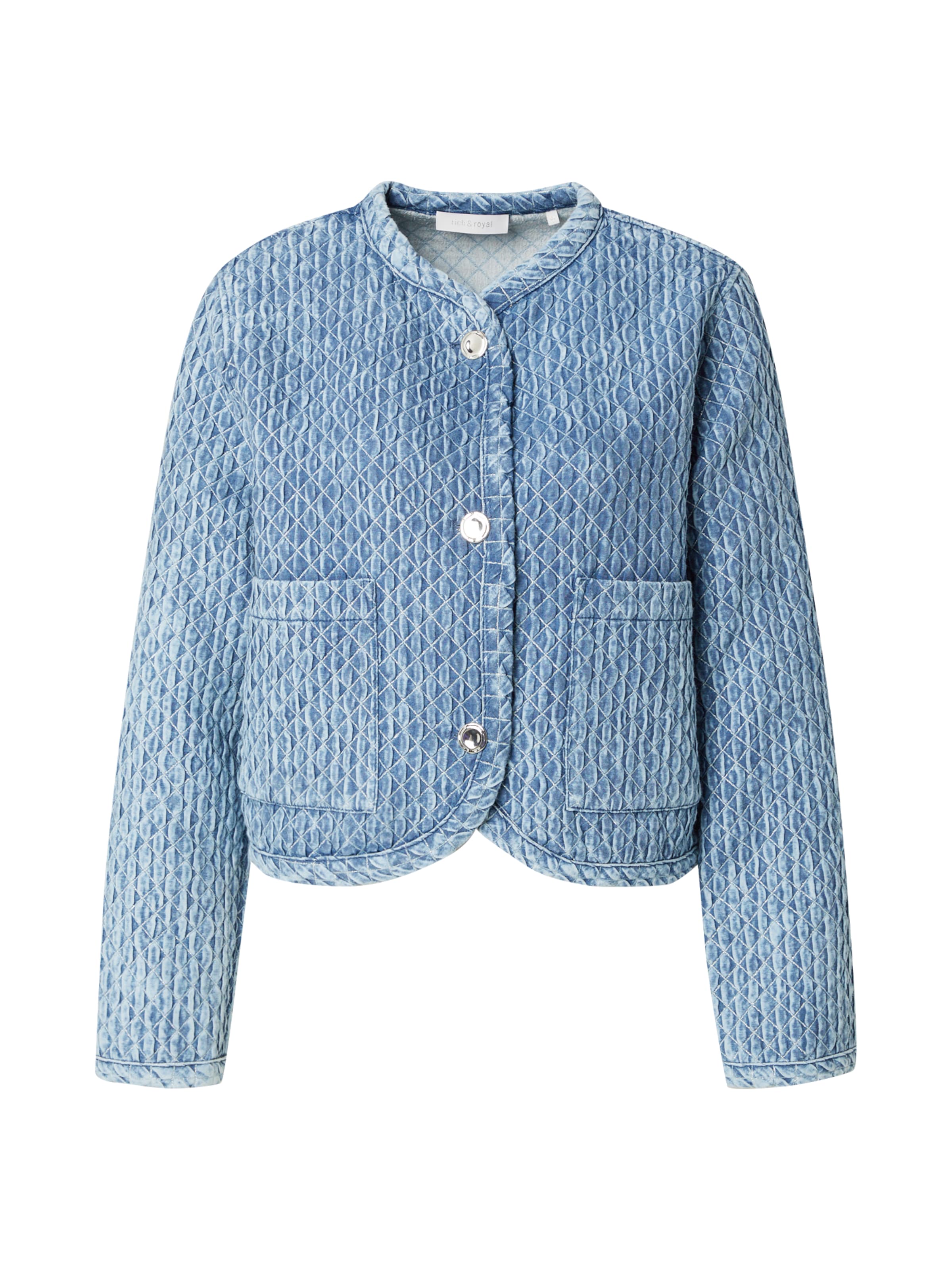 Rich & Royal Jacke in Blau: Vorderseite