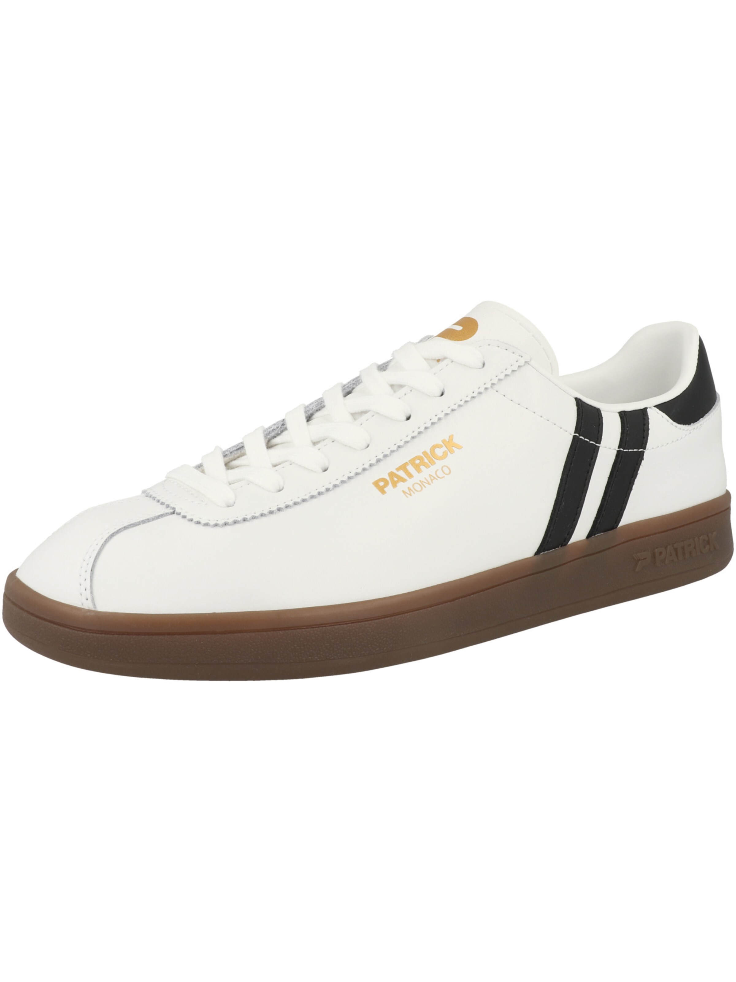 Sneaker bassa 'Monaco' di Patrick in bianco: frontale