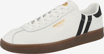 Sneaker bassa 'Monaco' di Patrick in bianco: frontale