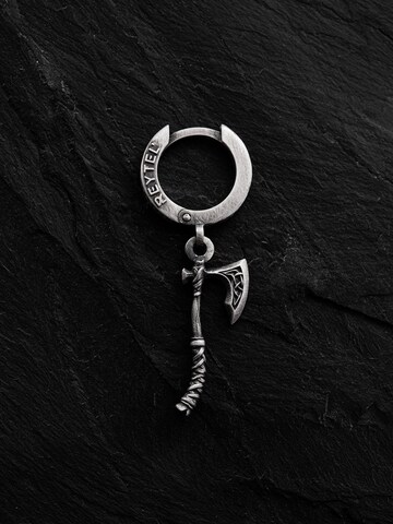 REYTEL Ohrring 'PERUNS AX' in Silber