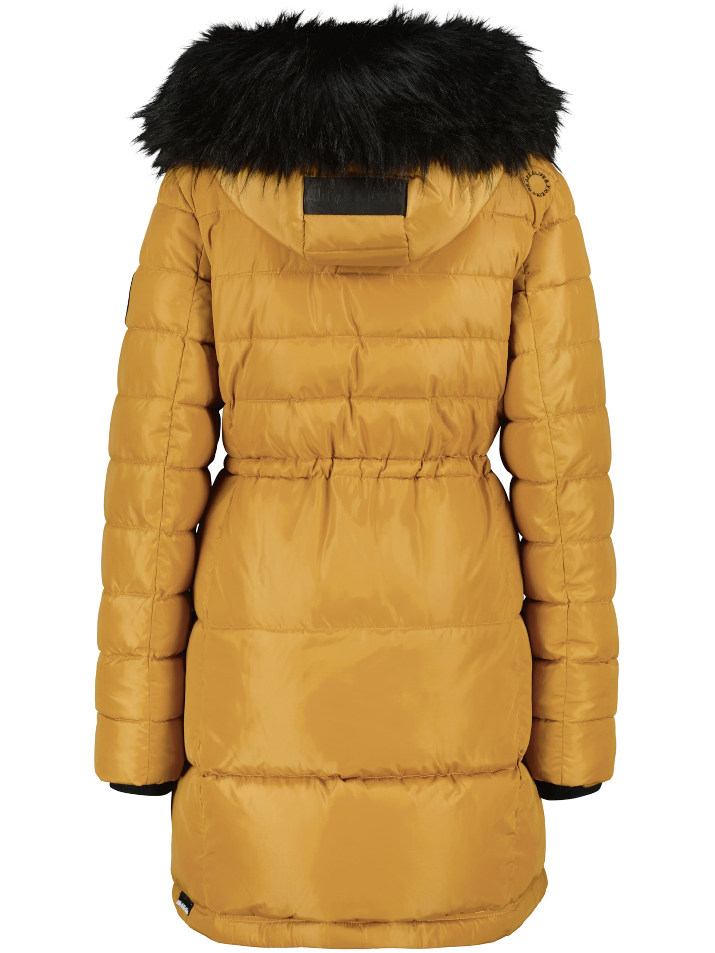 alife & kickin Winter coat 'NicolaAK A' in Yellow
