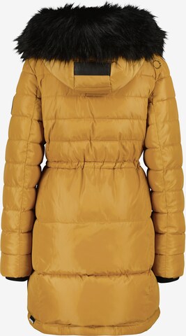 Manteau d’hiver 'NicolaAK' Alife and Kickin en jaune