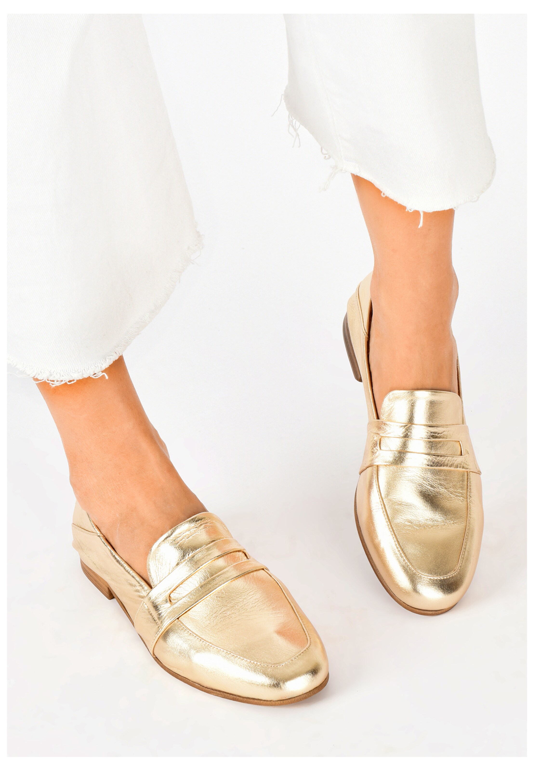 INUOVO Instappers in Goud | ABOUT YOU