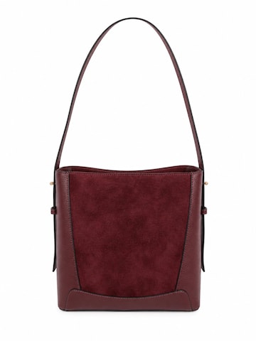 SARA BY JG Skuldertaske 'La Solida - Made in Italy' i rød: forside