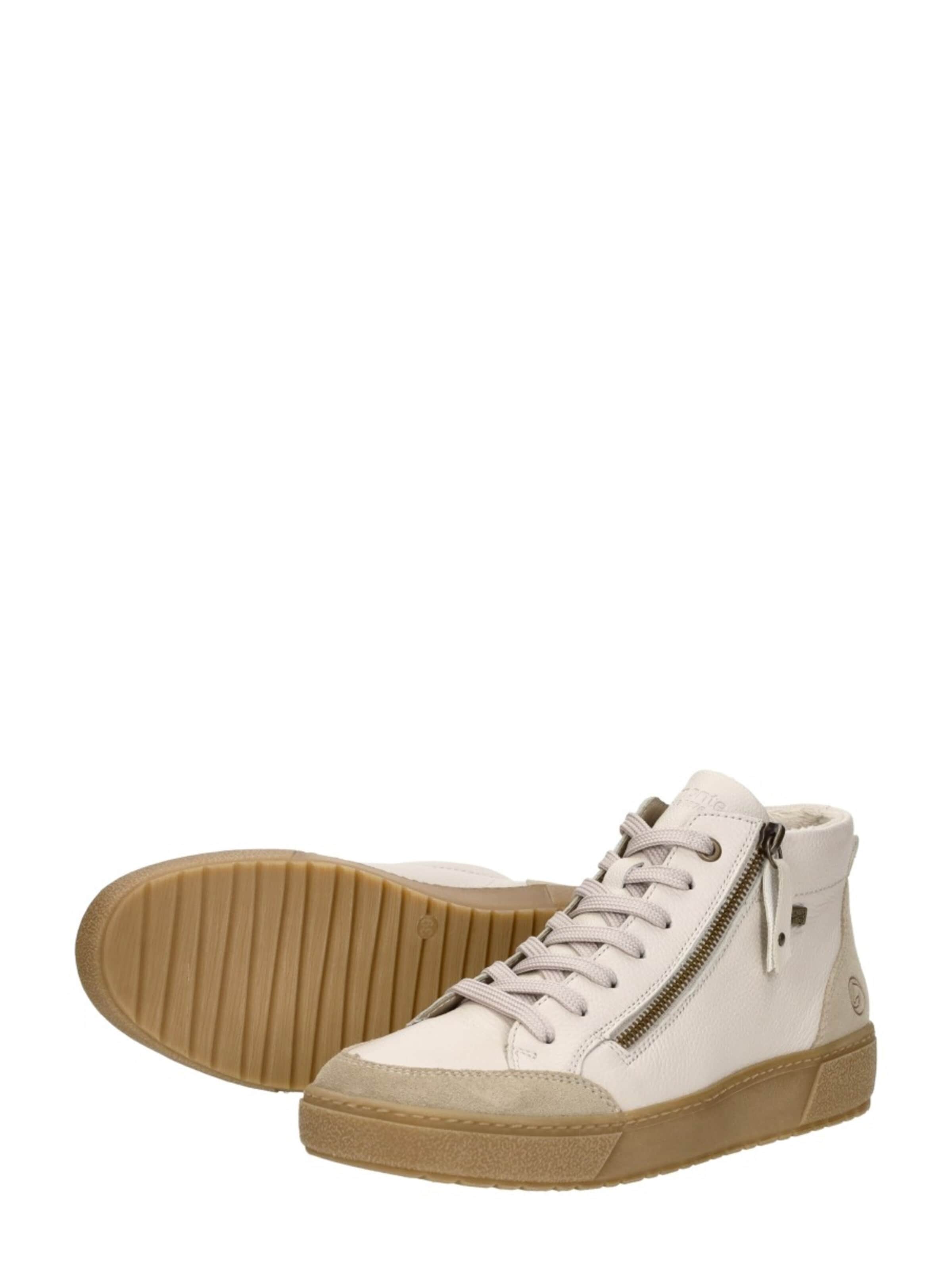 Chaussure à lacets 'Veterschoenen Hoog' REMONTE en blanc