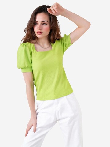 Bigdart Bluse in Grün: Vorderseite