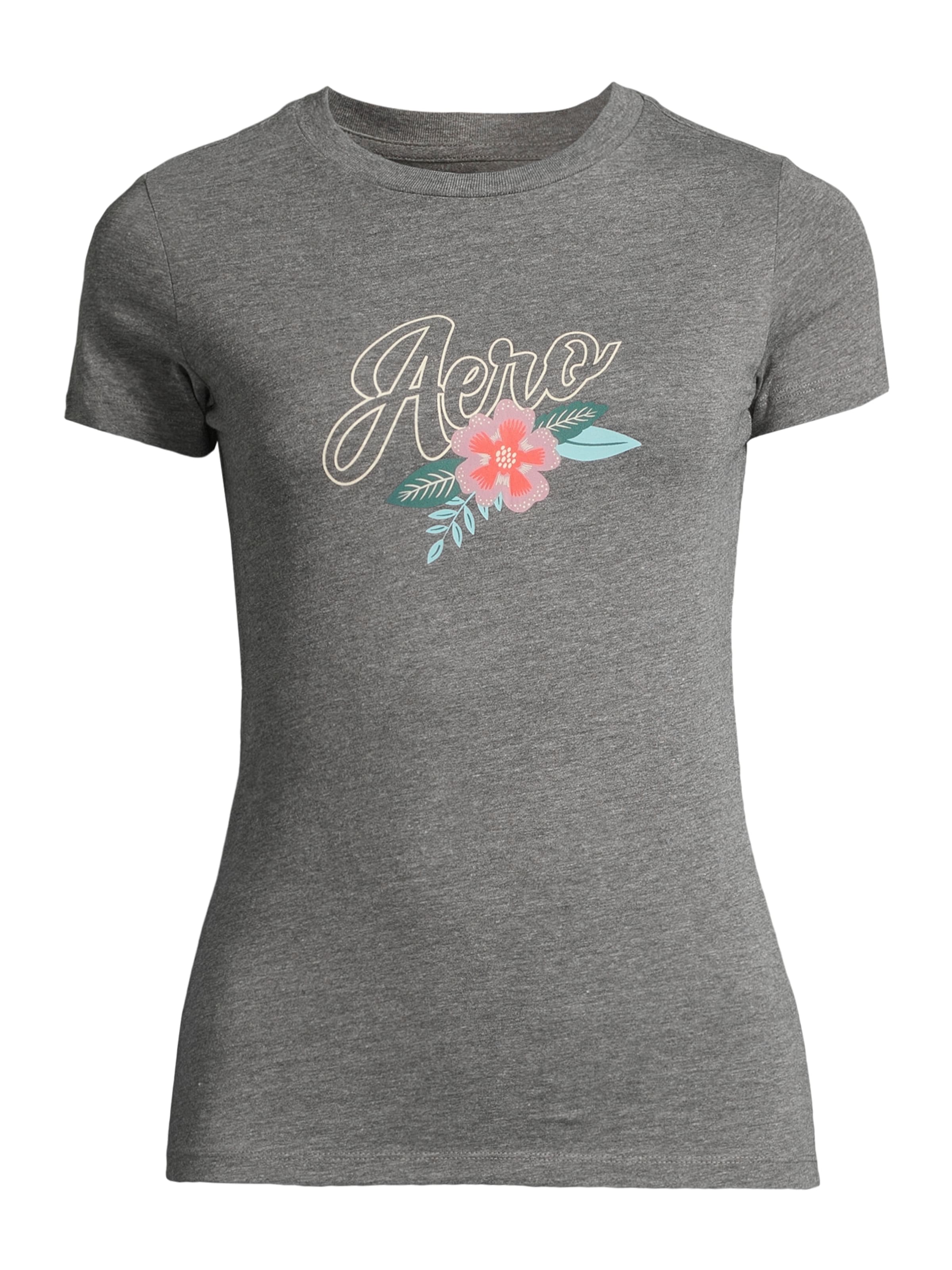 AÉROPOSTALE Μπλουζάκι σε γκρι: μπροστά