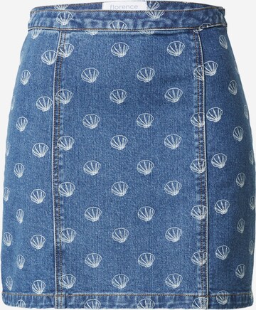 florence by mills exclusive for ABOUT YOU Skirt 'Good Novel' in Blue: front