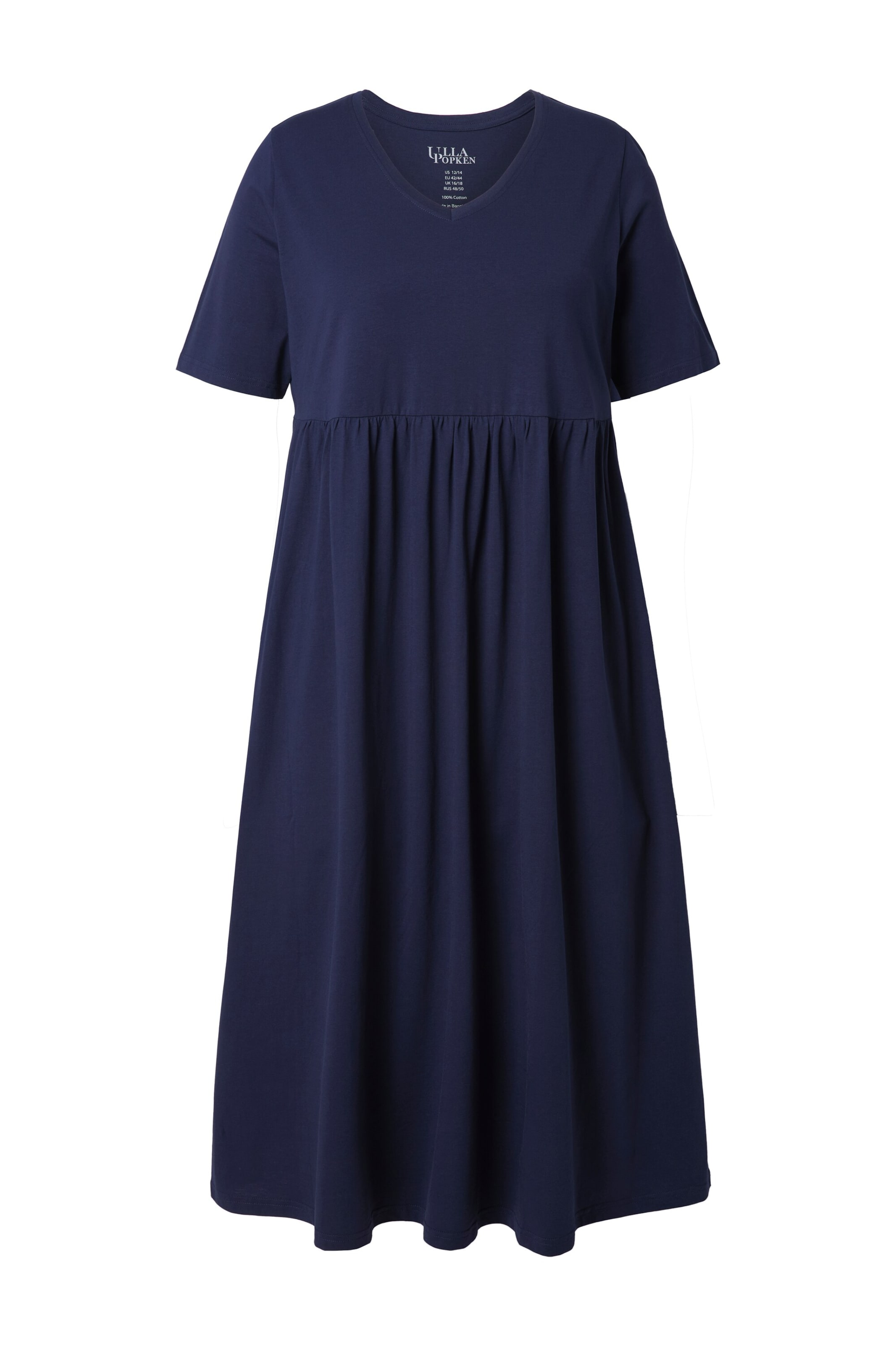 Ulla Popken Zomerjurk in Blauw: voorkant