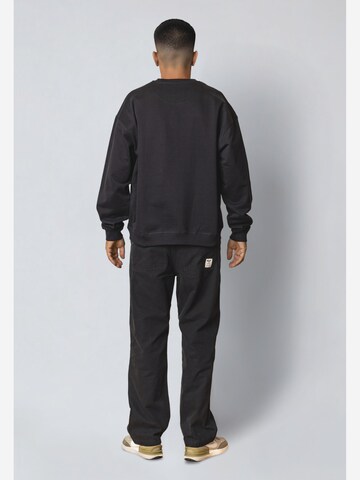 Fat Moose Sweatshirt 'Josh' in Zwart