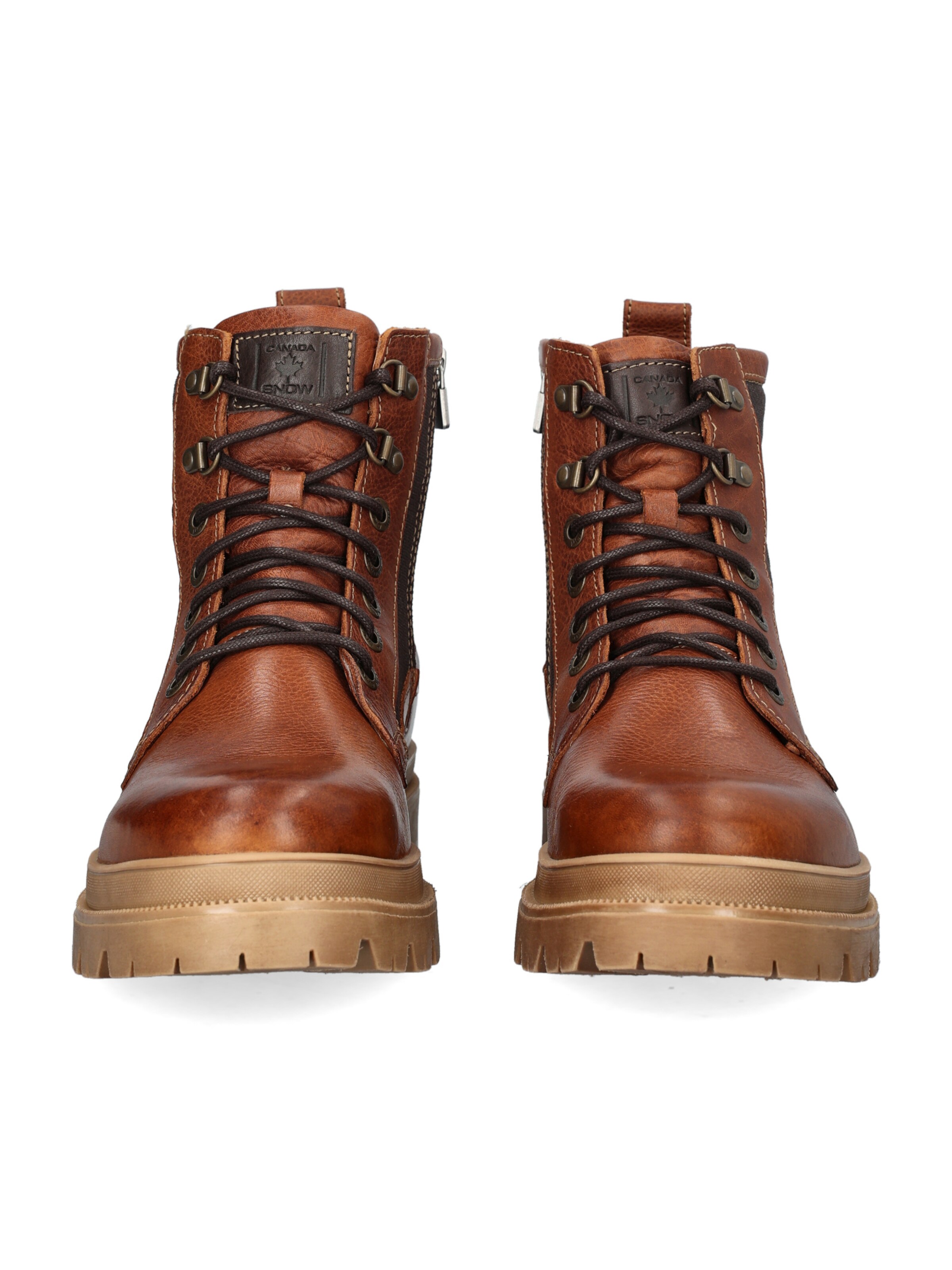 CANADA SNOW Lace-up boots 'MOUNT HEKTOR' in Brown